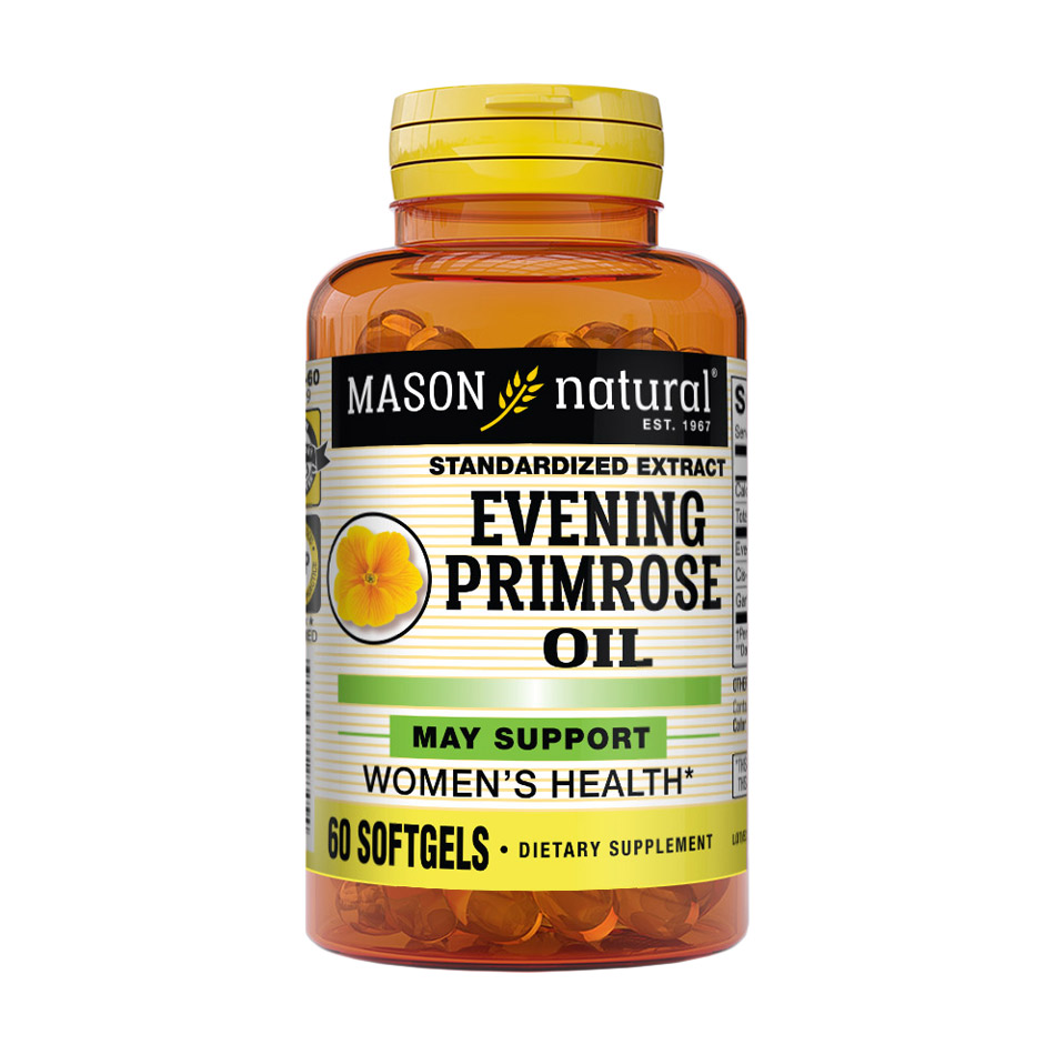 Олія примули вечірньої Mason Natural Evening Primrose Oil, 60 капсул